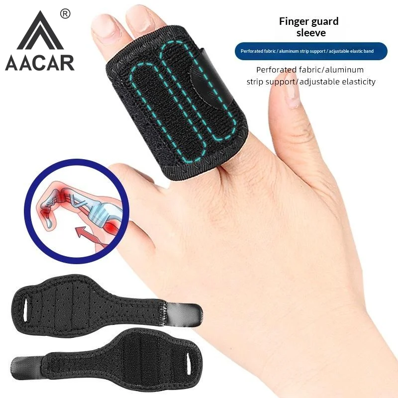 1PCS Pain Relief Trigger First Aid Finger Fixing Splint Straightener Brace Corrector Support Finger Splint Corrector Support