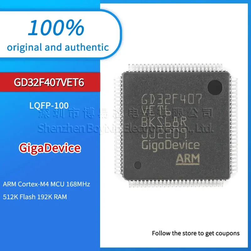 

Original genuine GD32F407VET6 LQFP-100