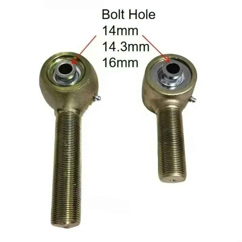Suitable for 4130 1.25 Haim Joint Johnny Joint SUV Reconstruction 1 1/4 Biased Rod End Kit，14/16/19mm