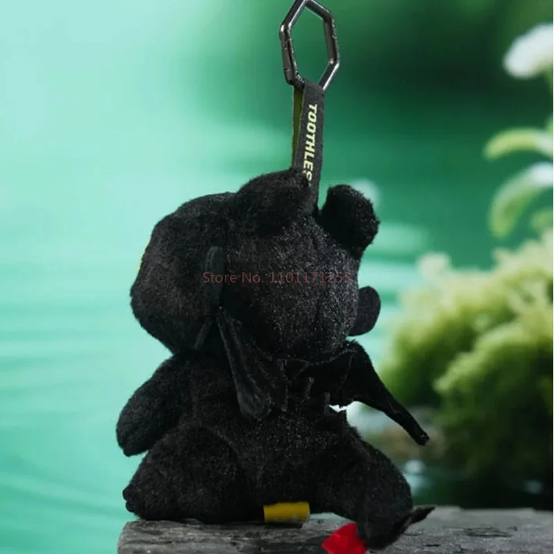 Real Universal Studios Dragon Taming Toothless Doll Plush Holding Fish Doll School Bag Doll Cute Gift