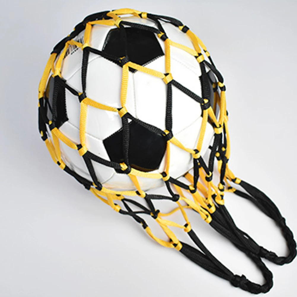 

Single Ball Carrier Sports Mesh Equipment Nylon Basketball Carry Bag Football Net Bag for Carrying Basketball Volleyball Soccer