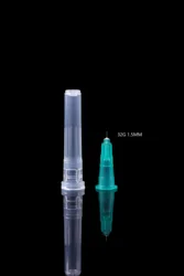 painless Tattoo small needle 32G x1.5mm/2.5mm/ disposable 34Gx1.5mm/2.5mm plastic injection cosmetic sterile needle tool parts