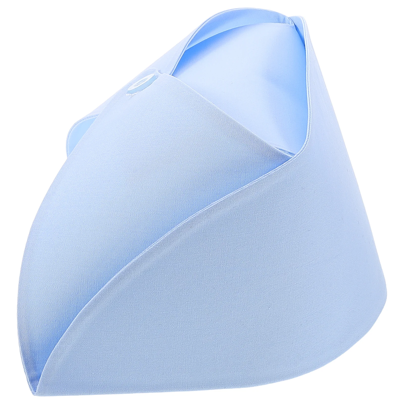 

Thin Nurse Cap Blue Polyester Cotton Blend Breathable Comfortable For Nursing School Graduation Pinning Ceremony Halloween