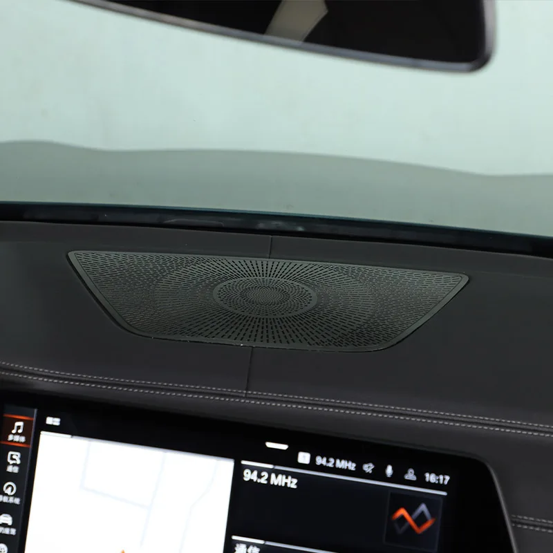 Dashboard covers For BMW X5 X6 X7 G05 G06 G07 2019-2022 Car Center Console Speaker Decoration Audio Tweeter Covers Accessories