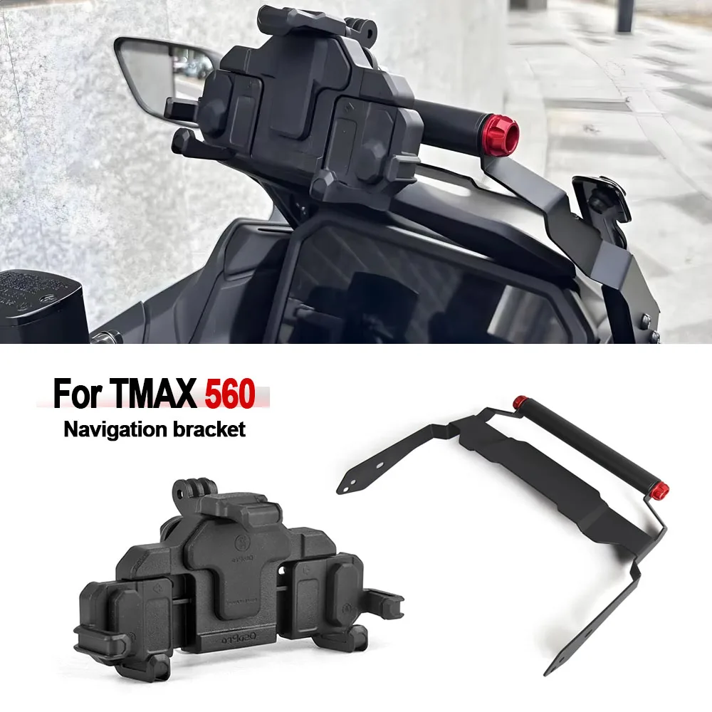 motorcycle-phone-holder-stand-gps-navigation-board-bracket-device-adapter-22mm-for-yamaha-tmax-560-tmax560-t-max560-2025