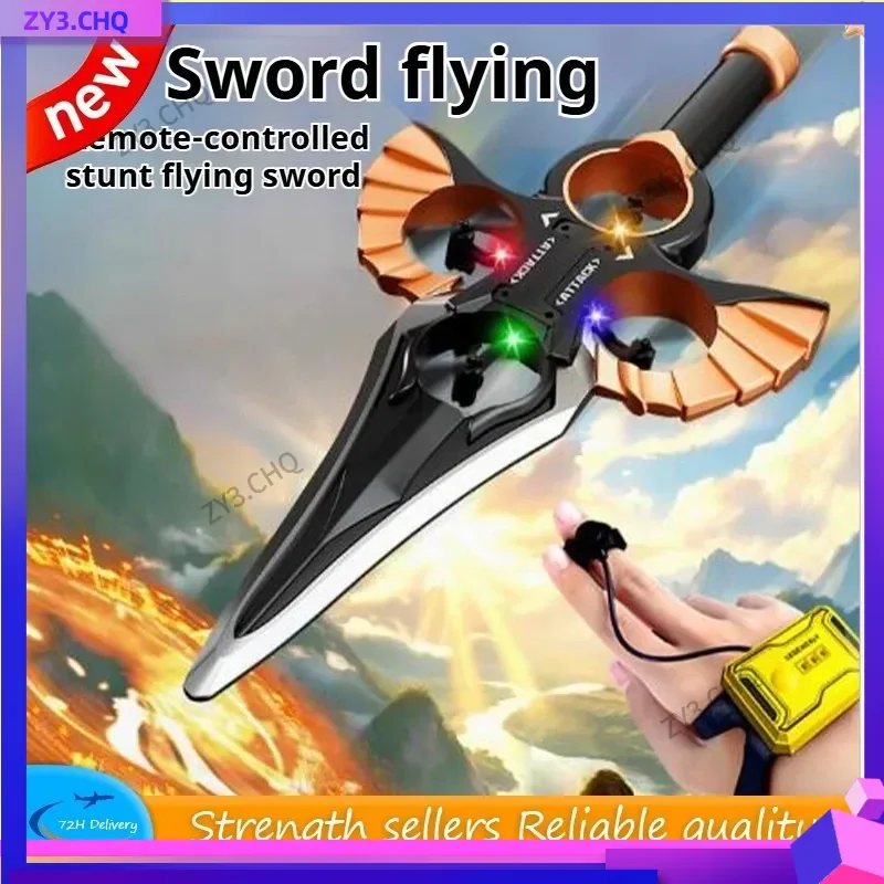 

Sensory Sword Flying Remote Control Sword Toy Drone Sword Comes to Plane Boy Toy 2025 New Induction Flight