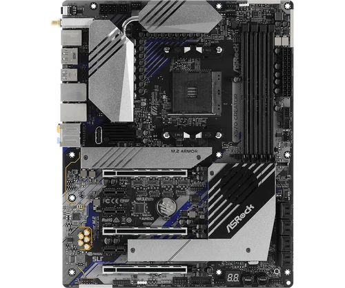 Imagen 2 del producto Placa base ASROCK X570 X570 Creator Socket AM4 DDR4 128GB compatible con 5700 5900 5600 3400 4300 2600 3800 cpu ATX M.2