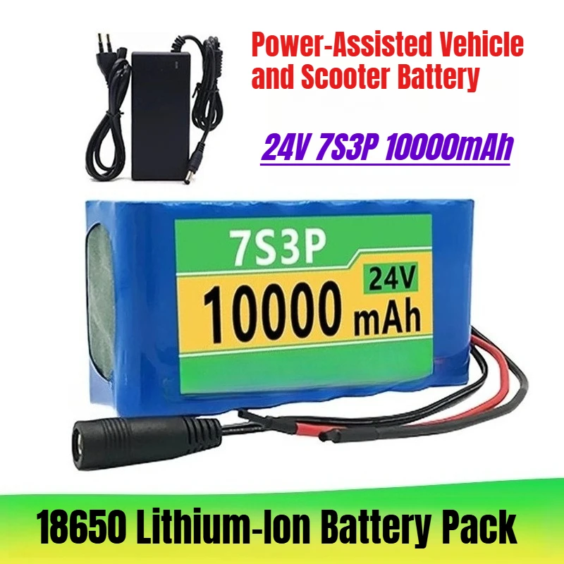 

24V 7S3P 10000mAh Power-Assisted Vehicle and Scooter Battery 18650 Lithium-Ion Battery Pack