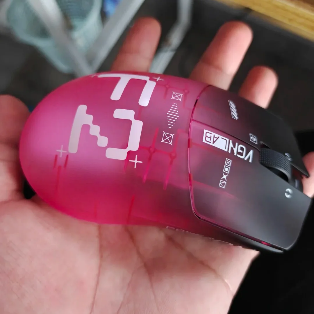 Vgn Dragonfly F2 Turbo+ Wireless Gaming Mouse Tri Mode Ultra Lightweight Ergonomic Paw3955 Long Battery Gamer Mouse