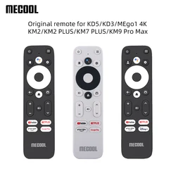Original MECOOL Voice BT Remote Control For KM2/KD5/KD3/KM2 Plus/KM7 Plus Replacement For Netflix Google Certification TV Box
