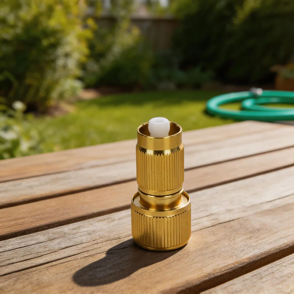 34 Aluminum Alloy Hose Connector for 8 to 10mm ID Expandable Water Hoses Secure Connection Outdoor Watering Use