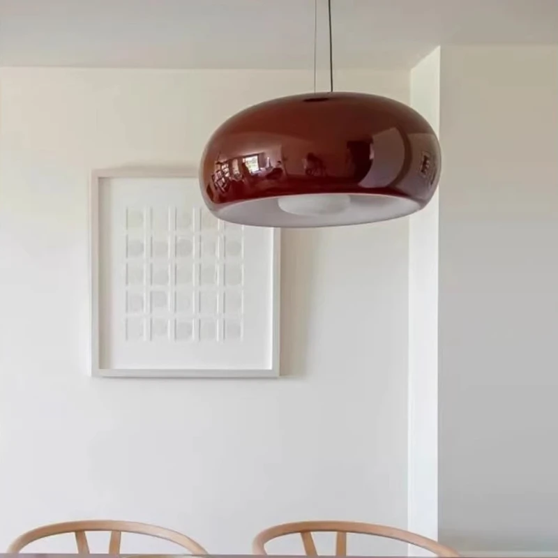 

Стеклянная светодиодная люстра Ресторан Гостиная Потолочный светильник Современный креативный потолочный светильник для учебы Украшение дома Освещение Светильники