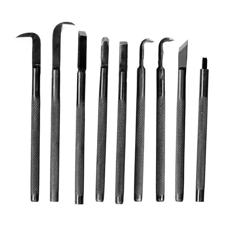 

Bonsai Tools Forging Carving Knife Pick Knife Drawing Knife Anti-slip Handle Wire Carving Tools
