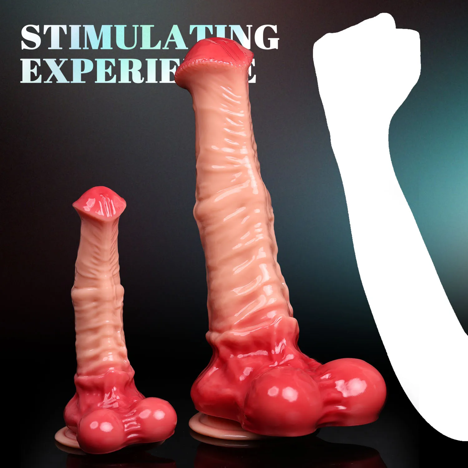 Huge Horse Dildo Anal Plug Sex Toy For Men Women Silicone Butt Plug Horse Penis Big Dildos Prostate Massager Dick Anal Dilation - view 3