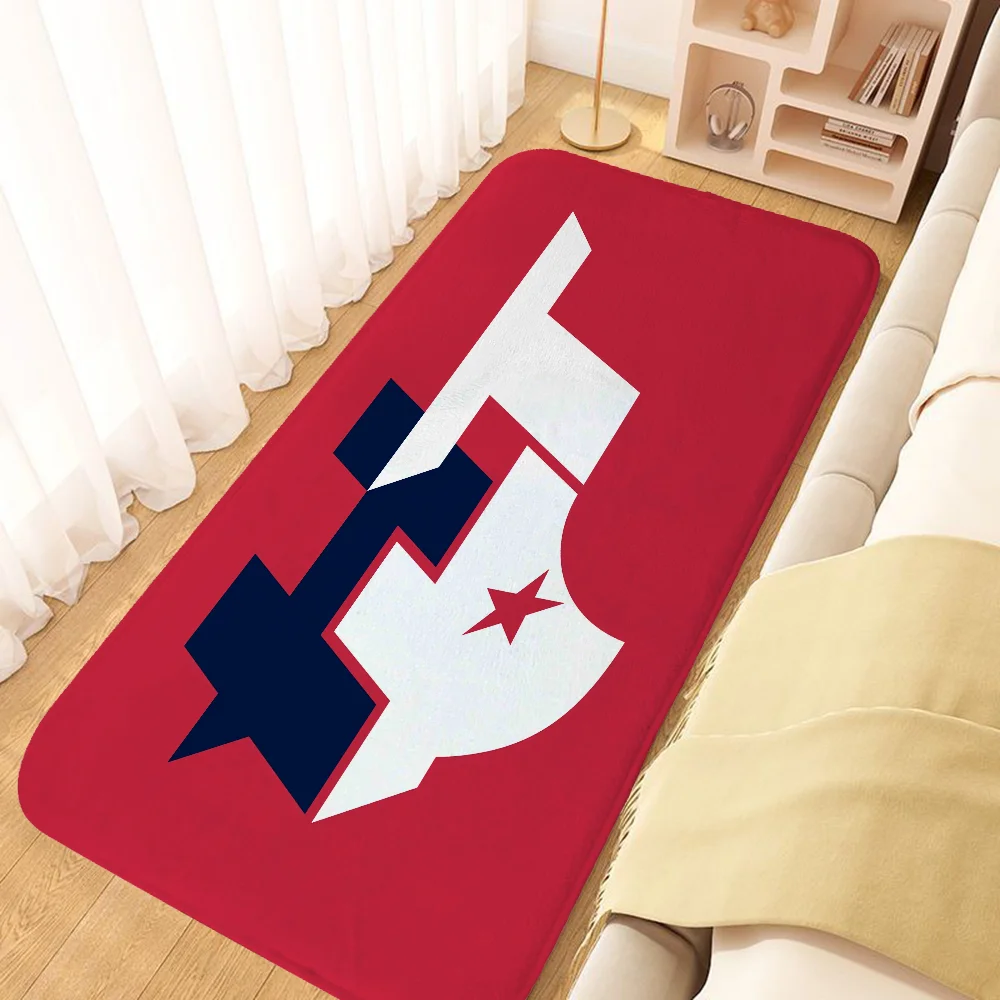 Houston Texans Carpet in the Bedroom Mats Bathroom Foot Mat Bath Rug Doormats for Entrance Door Outdoor Doormat Cute Room Decor