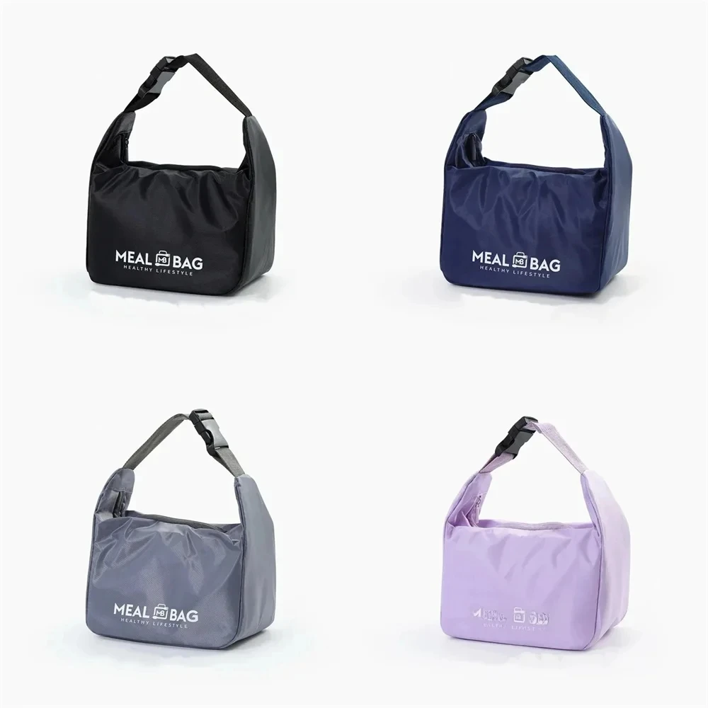 Insulated Waterproof Lunch Bag with Thickened Aluminum Foil, Portable Handheld Thermal Lunch Box for Office Workers & Students - image 4