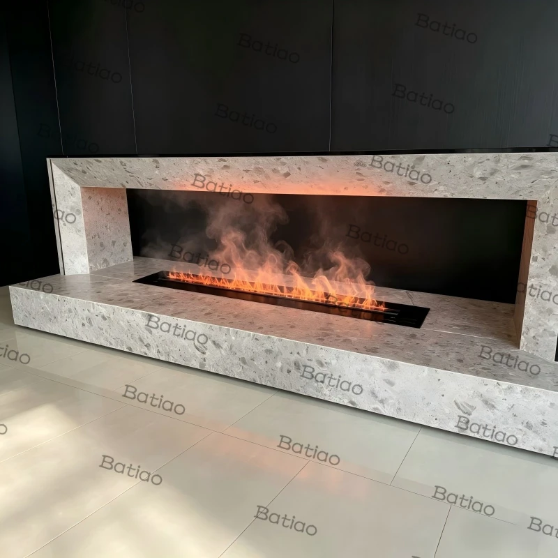 European Classic Mist Fireplace firebox emission Elegant Design for Luxury effect fireplace mist technology chimney Home Decor