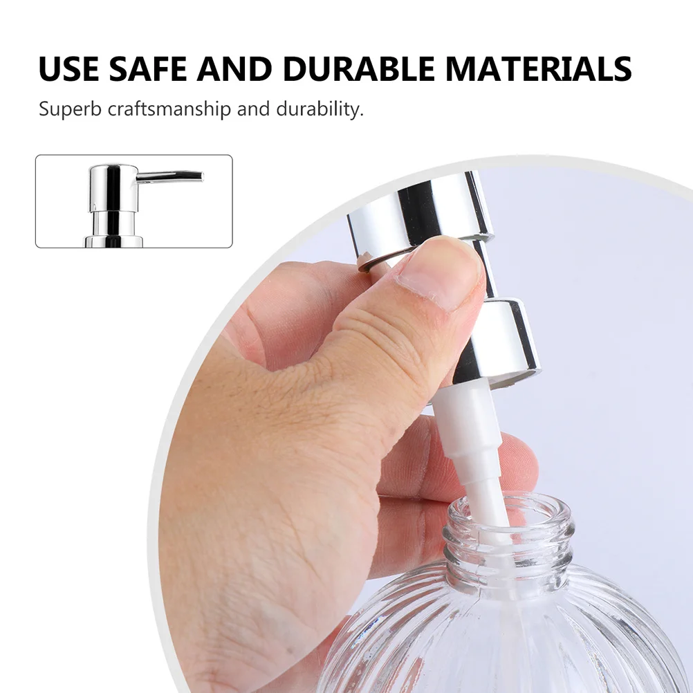 

2 Pcs Bottle with Pump for Body Wash Small Bottles Empty Lotion Refillable Squeeze Liquids Travel