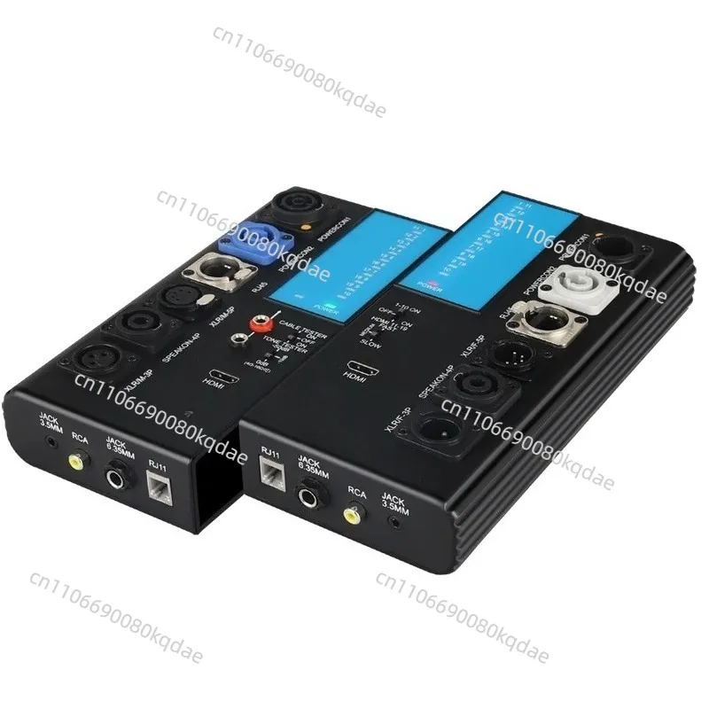 CT‑12 Intelligent Cable Tester, Multi‑Compatibility, Split Dual‑Unit Detection Hardware
