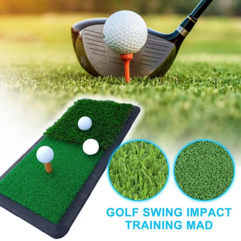 

Golf Training Mat For Swing 7.87x19.29 Inches Green Pad For Adults Artificial Turf Training Pad For Indoor Golf Training
