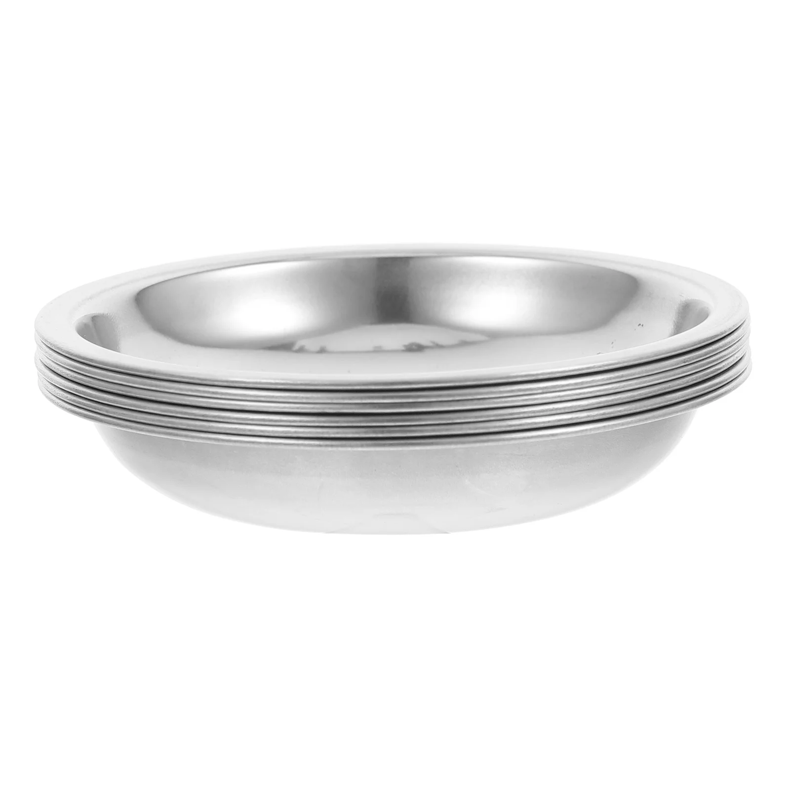 

6pcs Stainless Steel Tea Bag Saucer Drip Tray Holder Dish For Tea Strainer Filter Reusable Round Coffee Accessory Minimalist