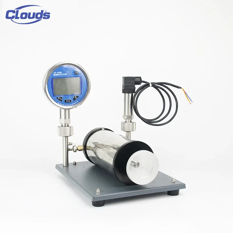 Clouds Calibration Standard Gauge Digital Hand Pump Pressure Micro Pneumatic Pressure Calibrator