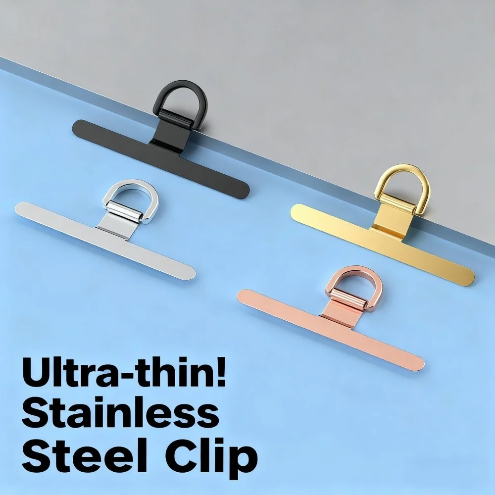 

2PCS/5PCS Stainless Steel Phone Tether Tab For Cell Phone Lanyard Gasket Phone Cord Patch