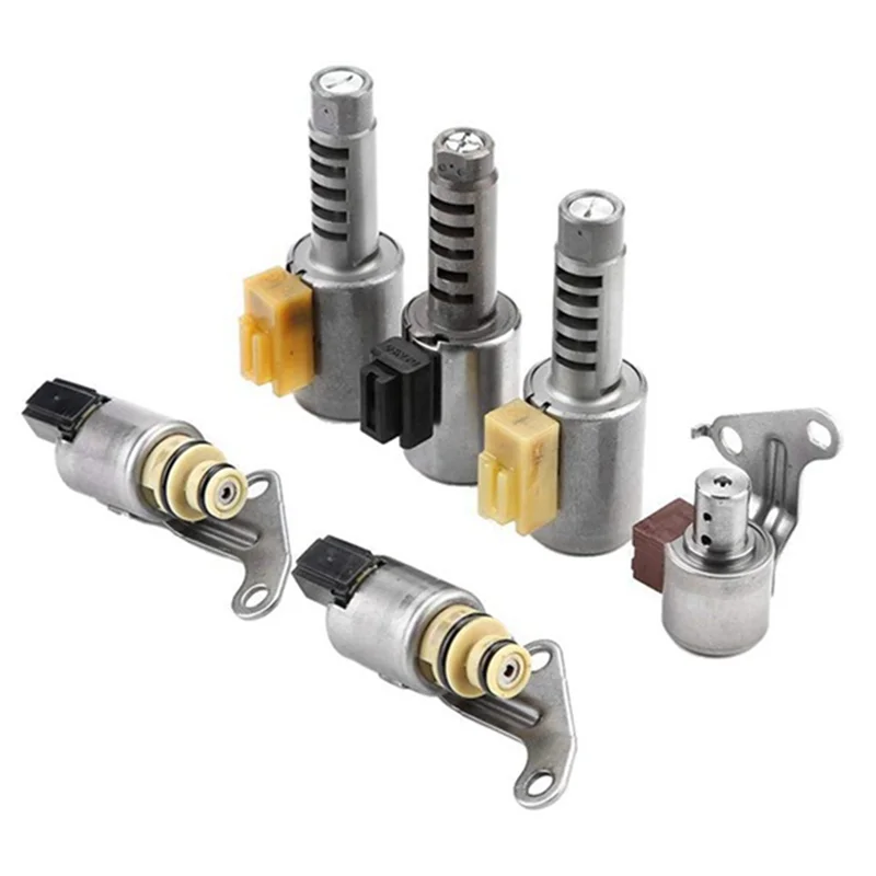 

OB-6Pcs/Set U540E Shift Solenoid Valve Gear Box Solenoid Valve For Toyota Vios A4LB1 Replacement Spare Parts Accessories