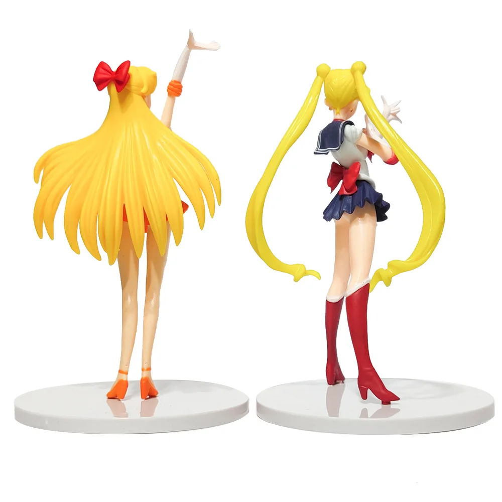 Anime Matroos Maan Actie Figuur Model Geschenken Verzamelbare Beeldjes Voor Kinderen 17Cm 5 Stuks In Een Set