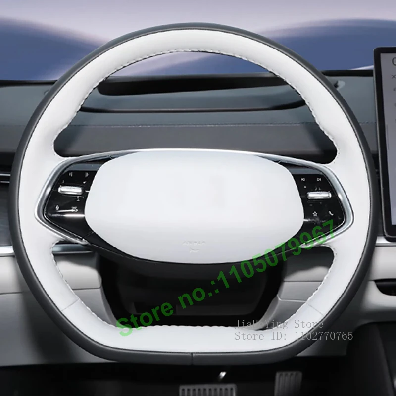 

DIY Hand-Stitched Non-slip Durable PU Leather Car Steering Wheel Cover for CHANGAN QIYUAN Q07 A07 Q05 A05 Interior Accessories