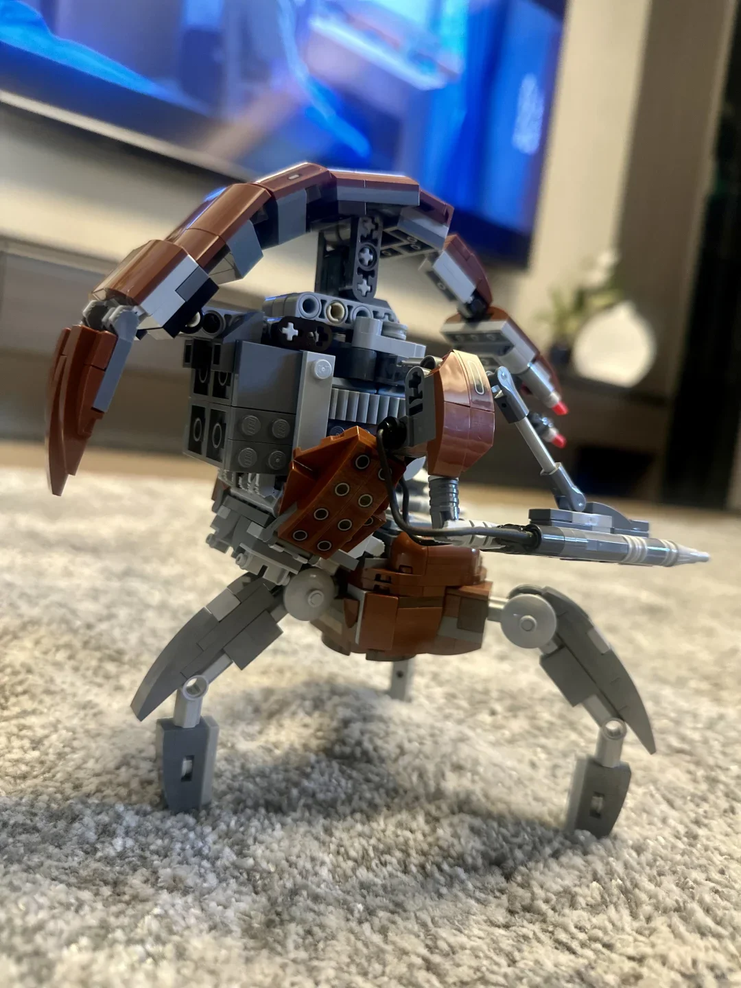 Filmroboter-Modell in Schwarz, Desktop-Dekoration für Zuhause, Geschenk für Sammler zu Feiertagen und Geburtstagen