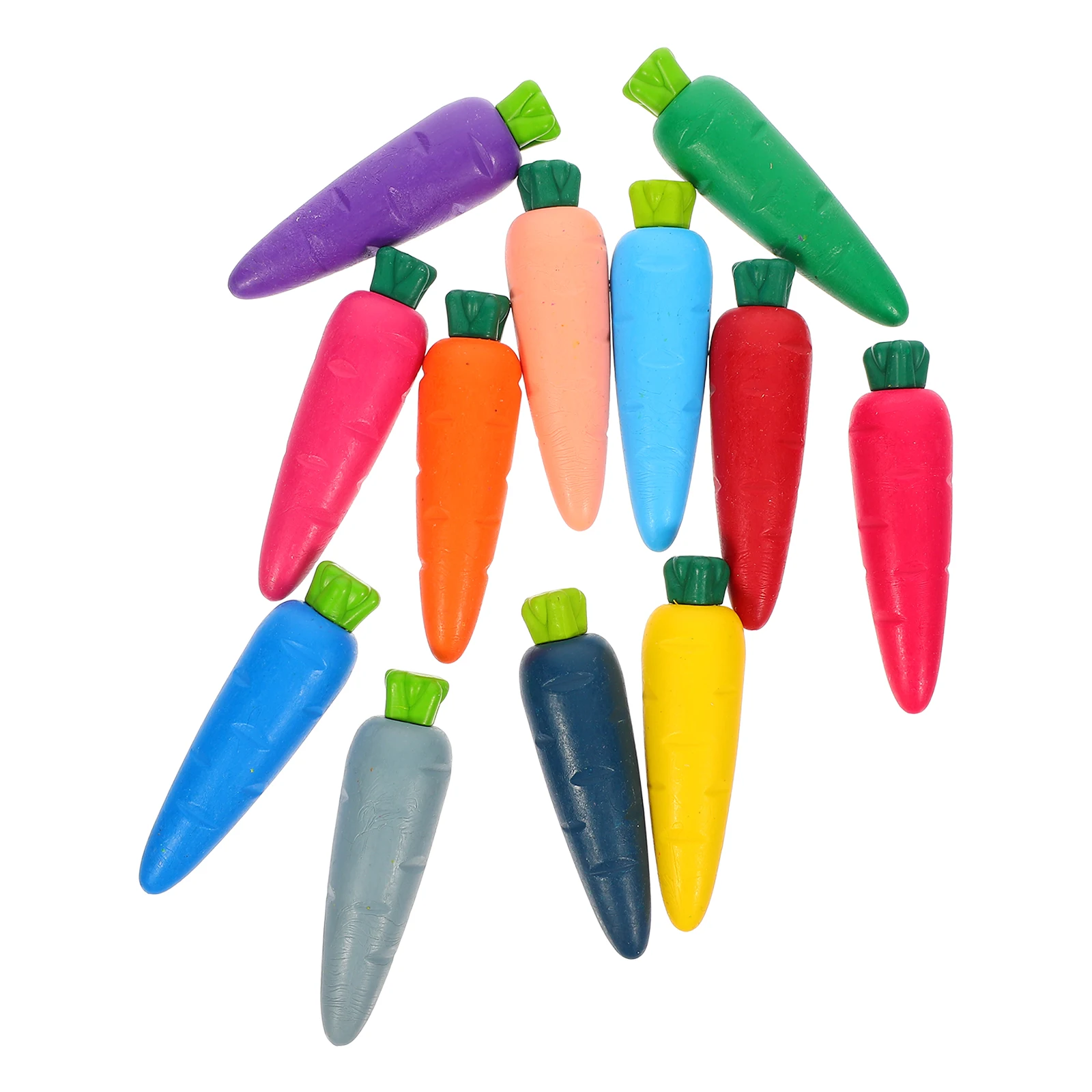 

12pcs Washable Colored Crayons Erasable Toddler Baby Markers Bulk Classroom Art Supplies Kids Handcraft Safe Materials