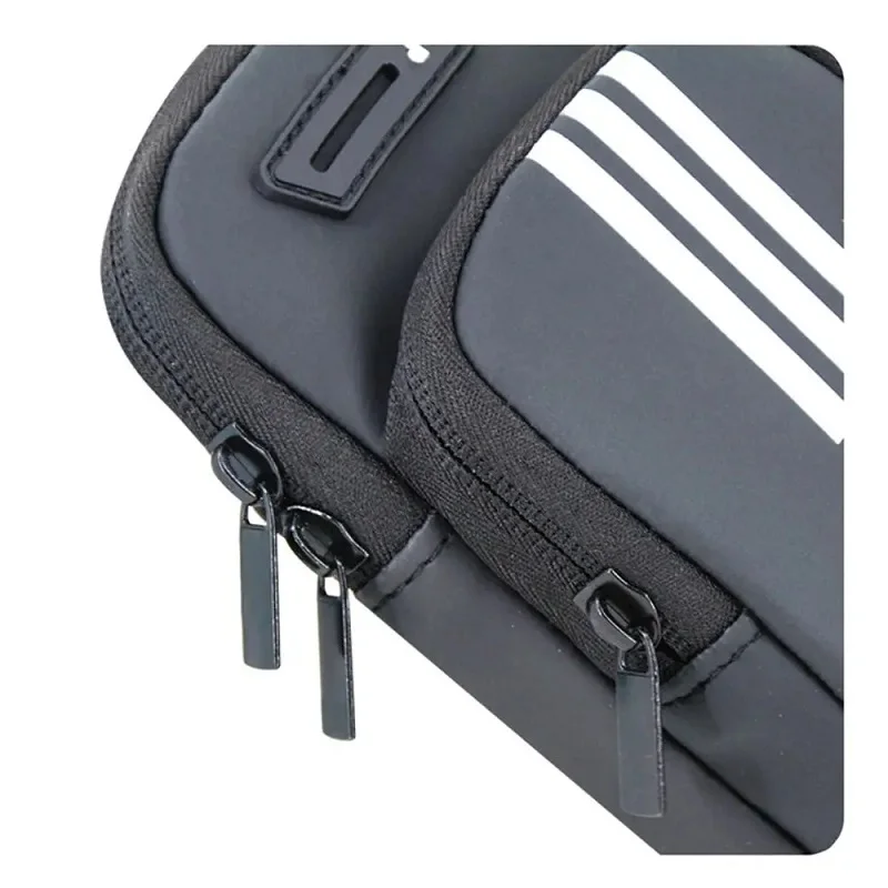 New Reflective Stripe Armband Bag For iPhone 15 14 13 12 Pro Max 15 Plus Elastic Zipper Running Sports Arm Mobile Phone Pouch