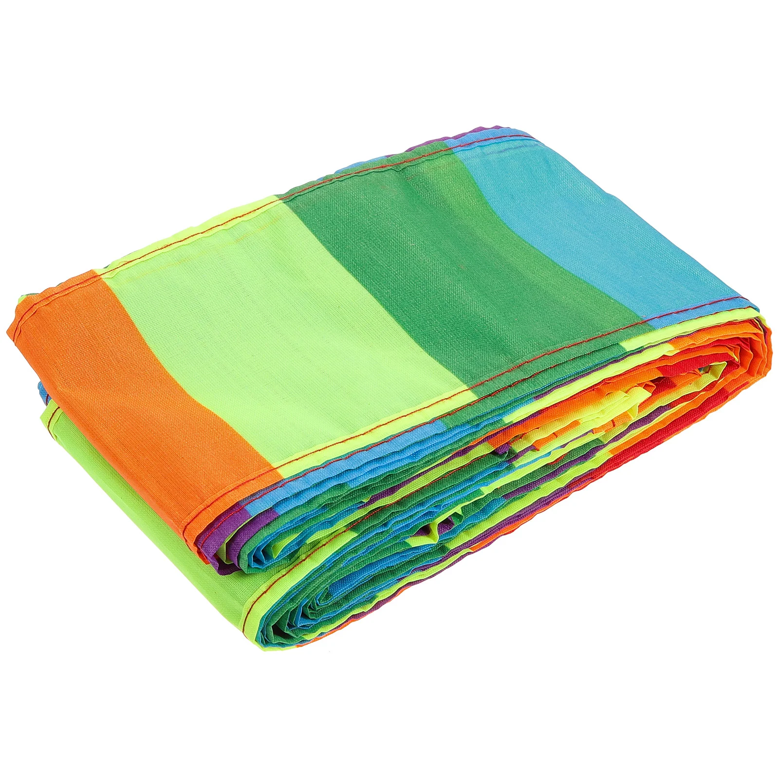 Colorful Rainbow Kite Tail Long Durable Nylon Ribbon Connector Hook Outdoor Kite Accessory Flying Decor Streamer