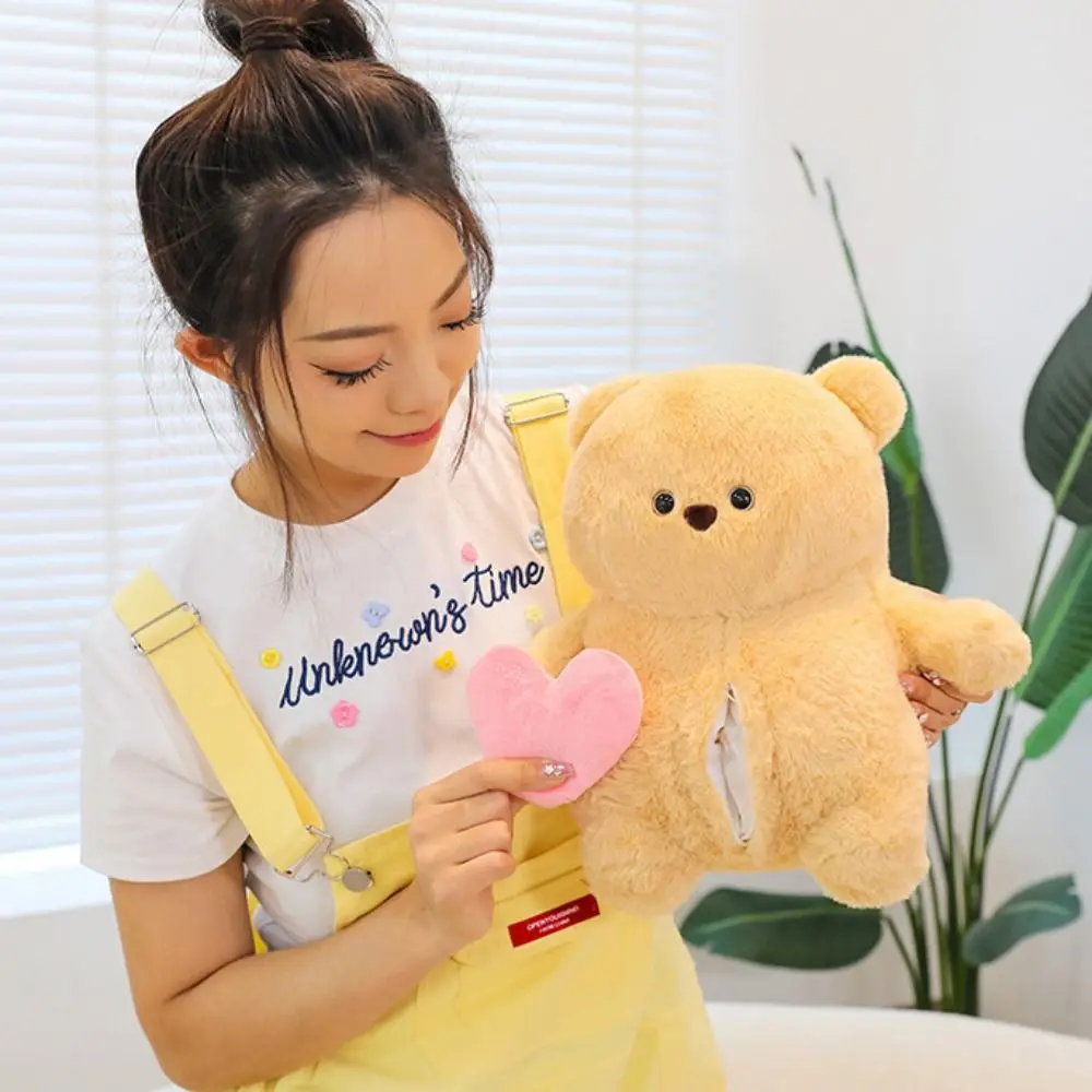 

Audio Recording Pacifier Love Bear Keychain Music Drink Milk Bear Pendant Trinket Heart Cartoon Figures Pendant