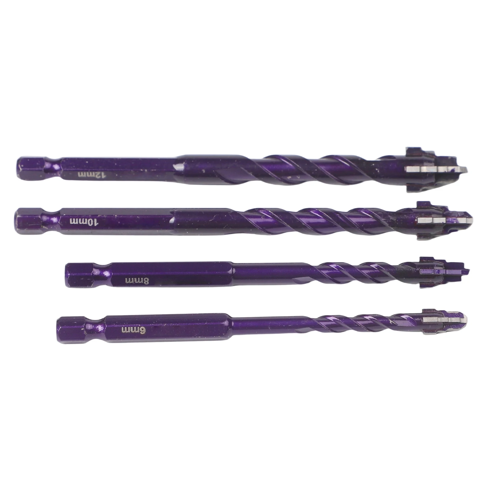 Approx.6.35 Mm 1 4 Inches Hex Shank Eccentric Drill Bit Punching Drill Bit Water Drill Compatible Wide Applicability