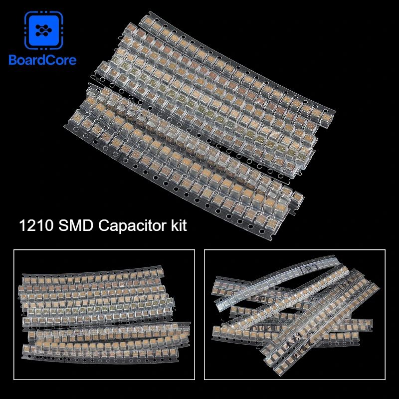 

200 шт. 1210 комплект керамических конденсаторов SMD 6,3 В-50 В 0,1 мкФ-100 мкФ (0,1/0,47/0,68/1/2,2/4,7/10/22/47/100 мкФ) 10 значений × 20 шт.