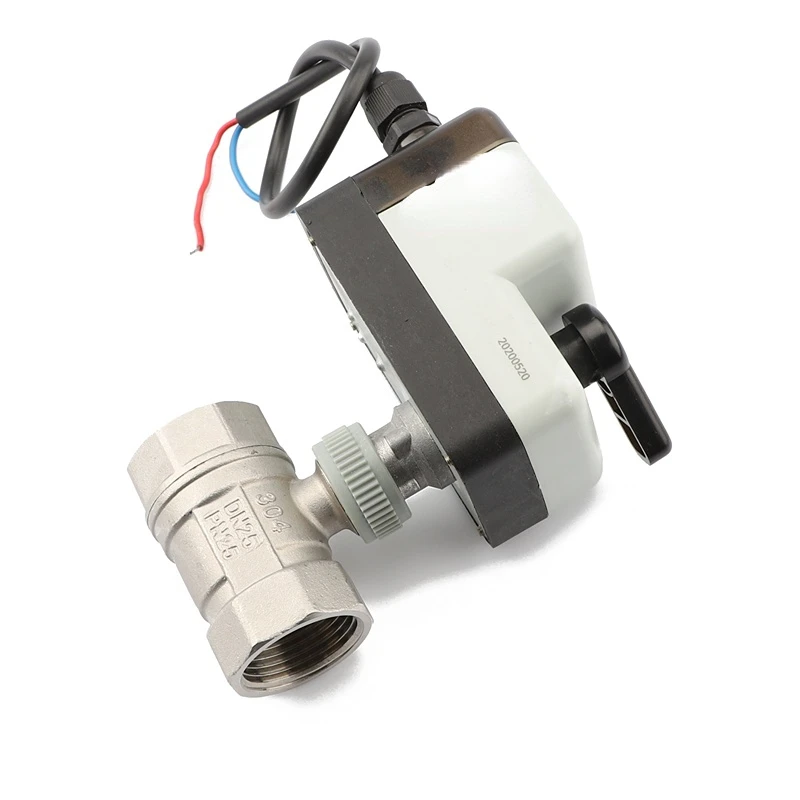 Stainless Steel On Off Type Electric Actuator Motorized Water Flow Control Ball Valve