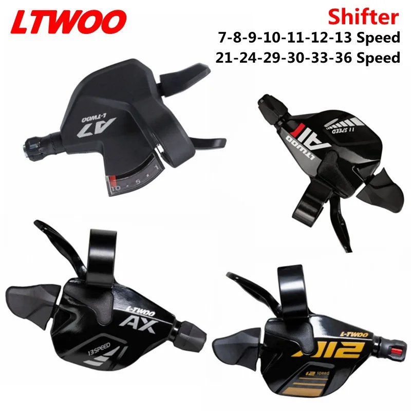 LTWOO MTB BMX Shifter 7 8 9 10 11 12 13 Speed Cycling Bicycle Derailleur 21 22 24 27 30 33 36S Bike Parts Bicycle Gear Shifter