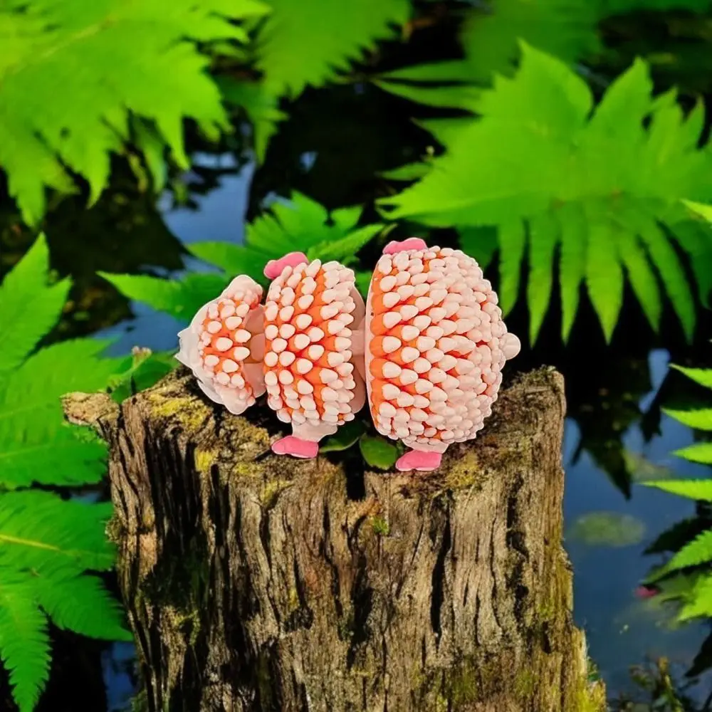

Movable Joints Mini 3D Printing Hedgehog Realistic Cartoon Hedgehog Sculpture Figurine Handicraft 3D Printed Hedgehog Toy