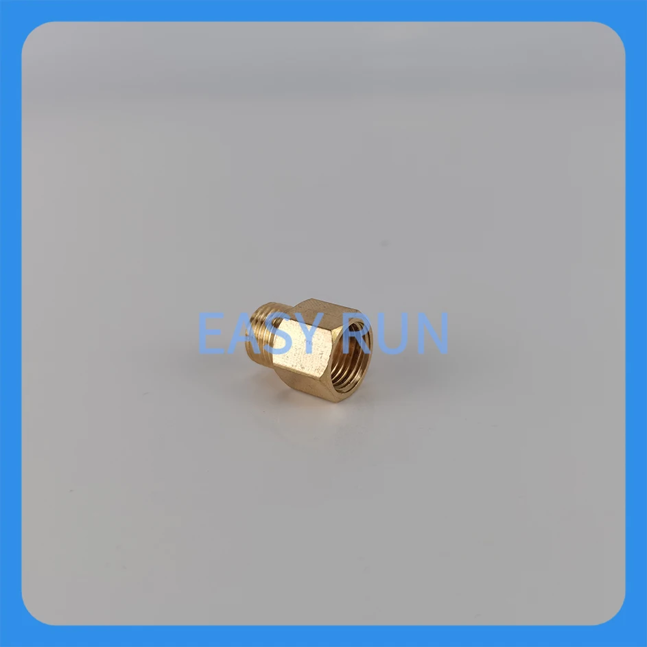 Copper Adapter Internal Thread M14*1 External Thread M10*1 / R1/4 / R1/8 Suitable For 4MM Lubrication Pipe