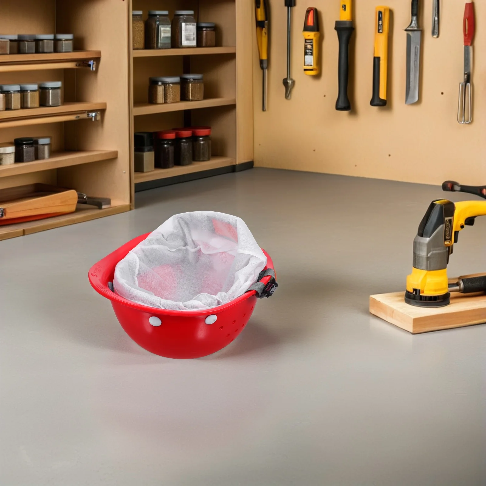 

10pcs Safety Liner Pads Nonwoven Sweat Absorbing Breathable Replaceable Universal Fit Hard Hat Accessories Blue Work