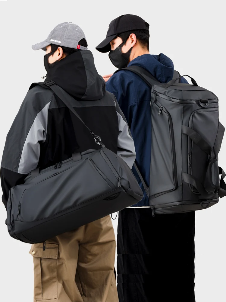 

Водонепроницаемая дорожная сумка унисекс, ручная сумка через плечо, сумка для плавания, спортивная сумка для фитнеса, с разделением на сухую и влажную зоны, легкая и прочная.