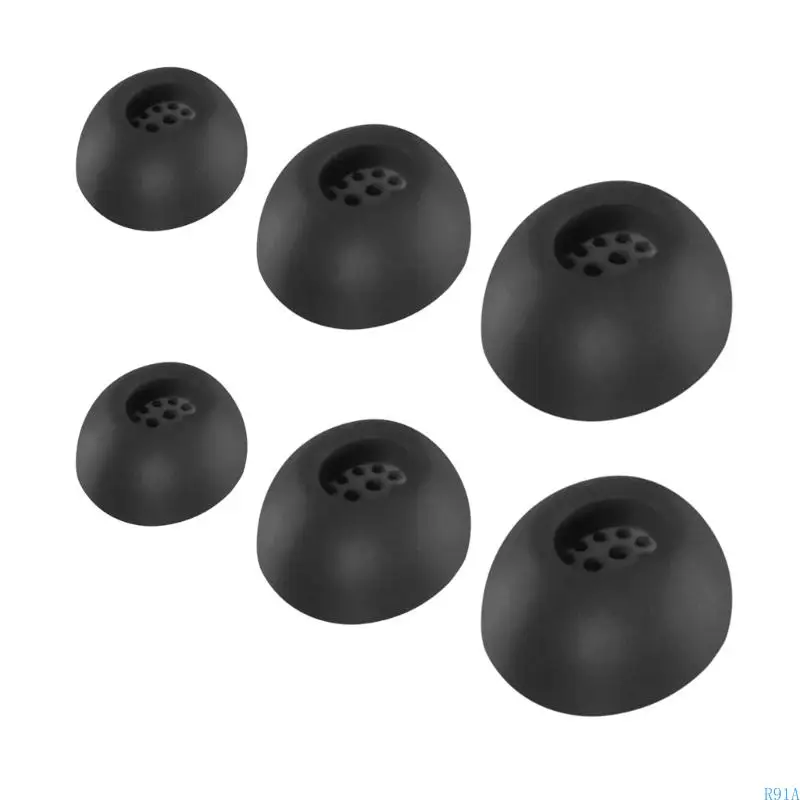 تغطي سماعات الرأس R91a نصائح الأذن لخطوط الأذن للبراعم 4 سماعات أذن أذن طرف أذن ترقية