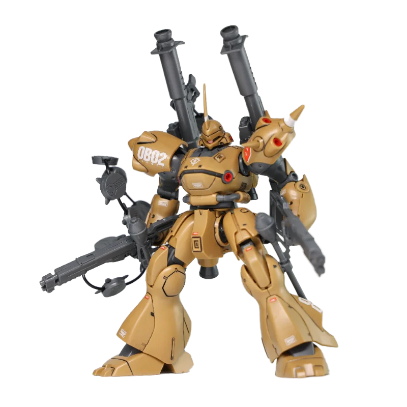 Hg 1/144 Kampfer Desert Serise Figure Star089 Ms-18e Assembled Model Yellow Water Patch Statue Collection Desk Decora Toys Gifts