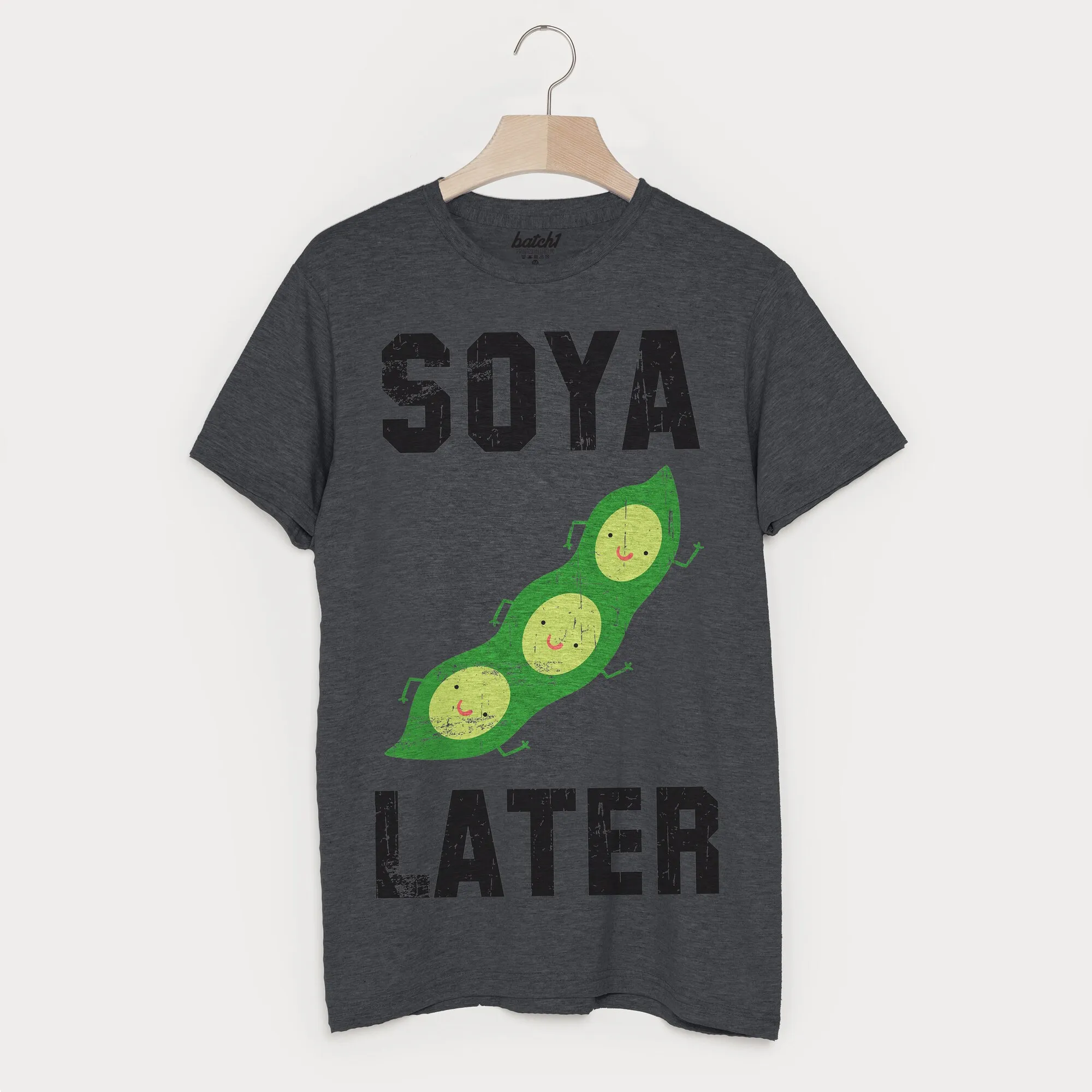 Soya Later Men's Slogan T Shirt