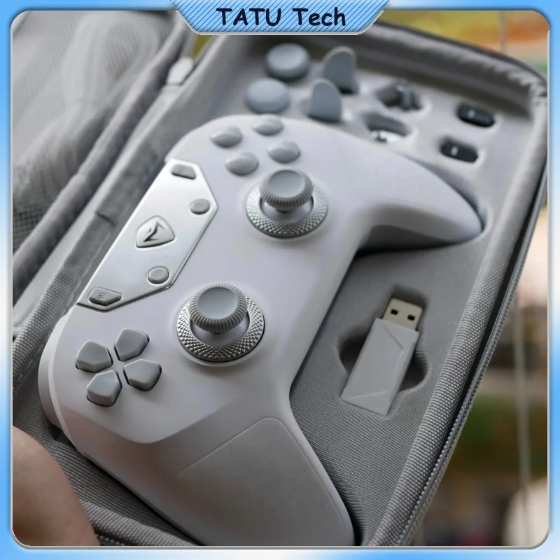 MACHENIKE F1 Tri‑Mode Game Controller Dual 8KHz Hot‑Swap Micro‑Switch 6‑Axis Gyro Fully Customizable Wireless Gamepad For PC