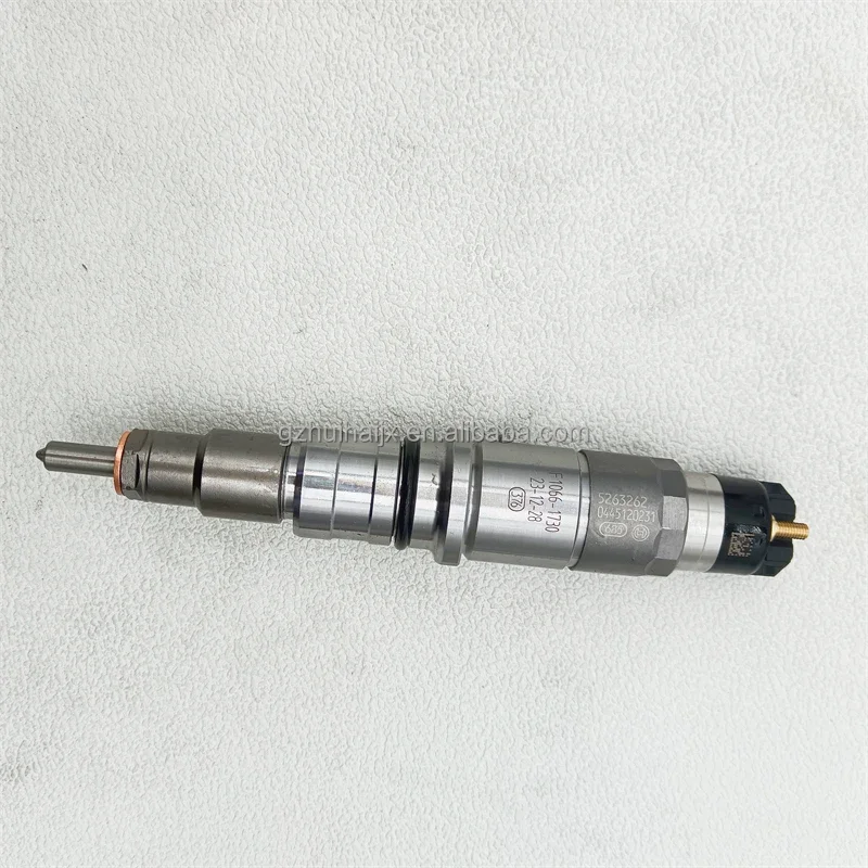 Diesel Fuel Injector OEM Diesel Engine Parts 5263262 Common Rail Fuel Injector 0445120231 For PC200-8