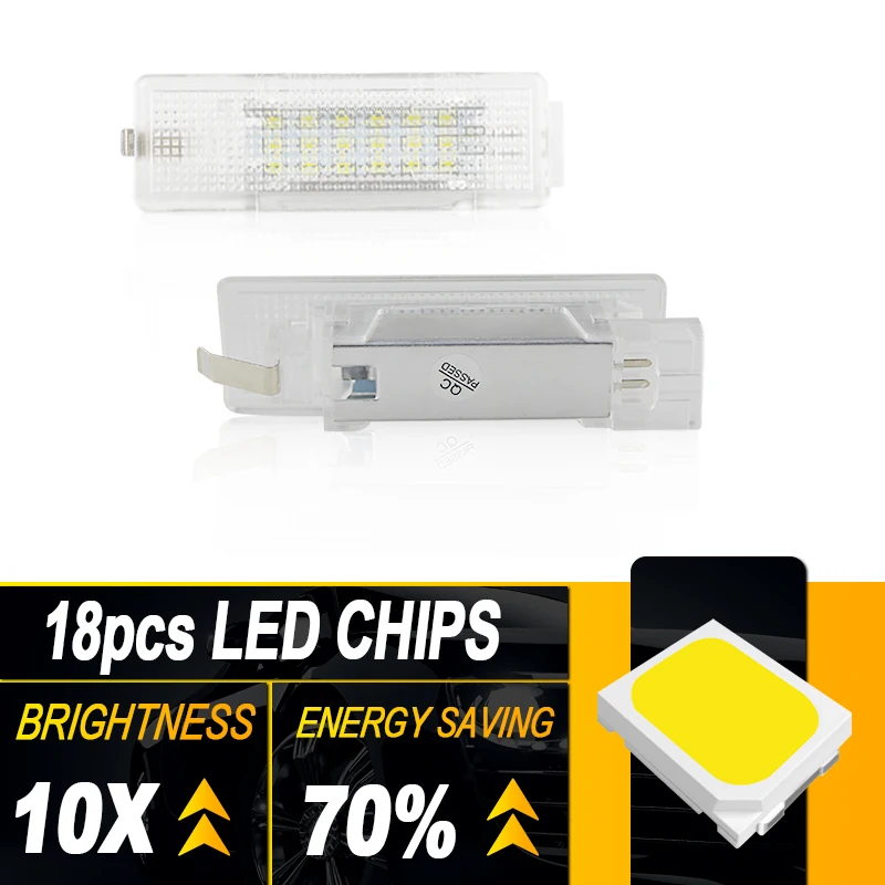 1 PC/2 PCS LED Interieur Kofferbak Licht voor Auto's Voor VW Kever A5 Caddy Jetta Golf Mk5/6/7 Passat B6/7/8 Seat Leon Toledo Cordoba