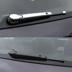 Chrome Rear Hatch Window Wiper Blade Cover Stickers For Cupra Born 2021 2022 2023 2024 ,Car Accessories